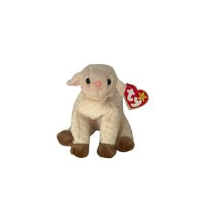 Ty Beanie Baby Ewey Lamb Sheep Birthday March 1, 1998 03/01/98